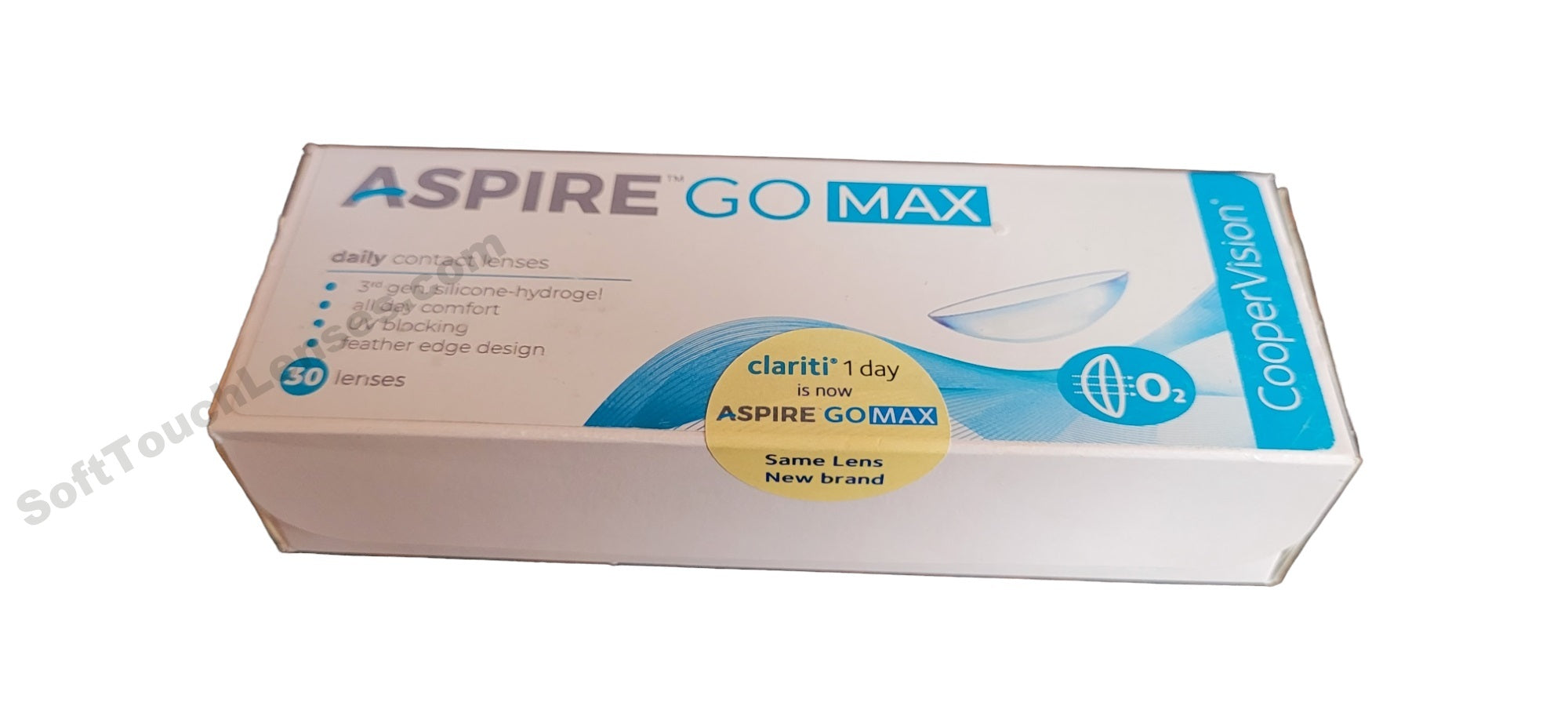 Clariti 1Day Daily Disposable Contact Lenses CooperVision ( 30pcs in a Box ) Is Now  Aspire Go Max  Daily Disposable