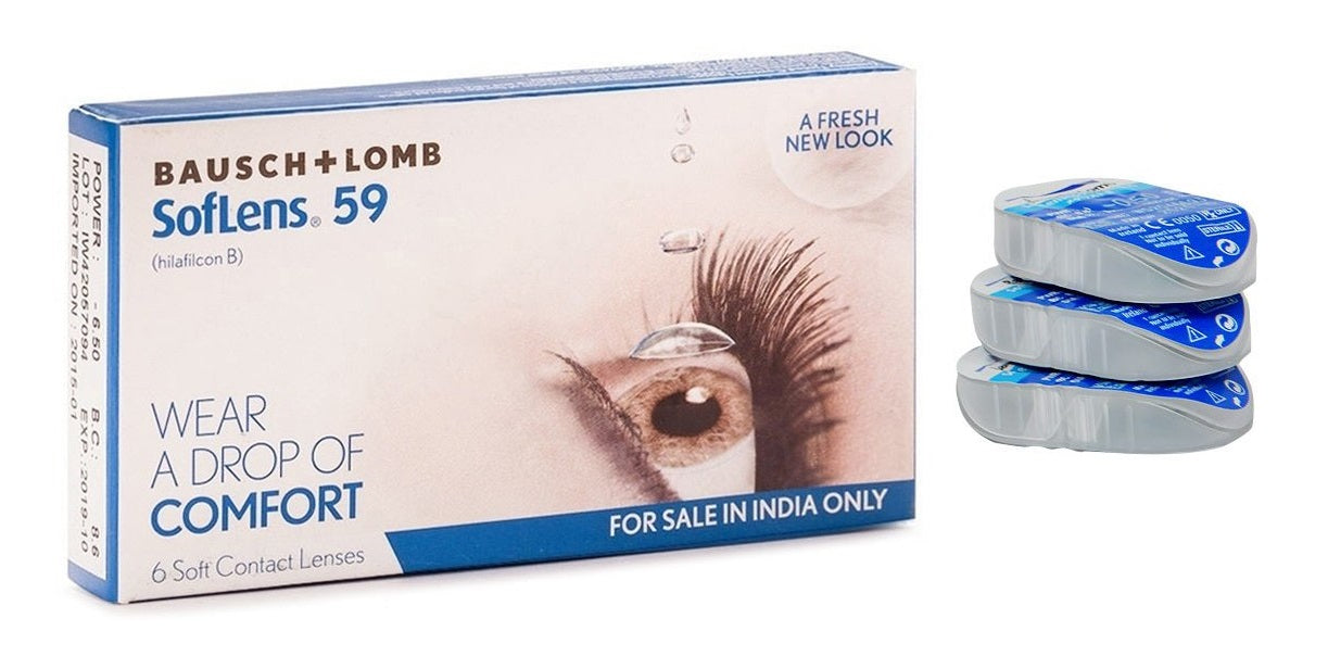 SOFLENS 59 - BAUSCH & LOMB (Monthly) (6 Lenses/Box)