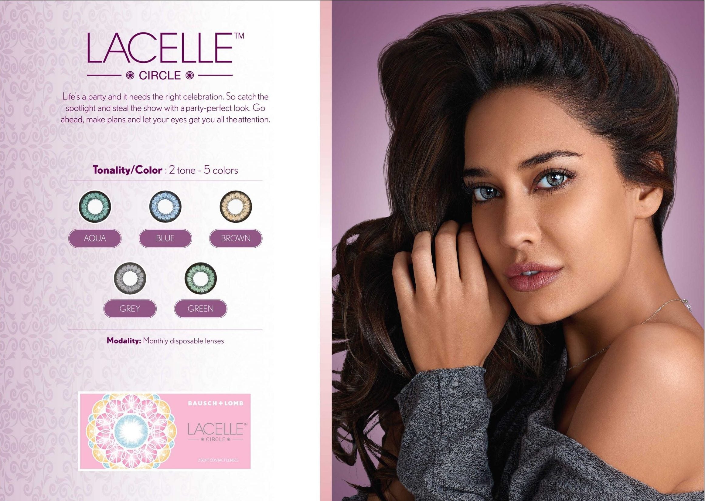 Bausch & Lomb Lacelle Circle Color Lenses