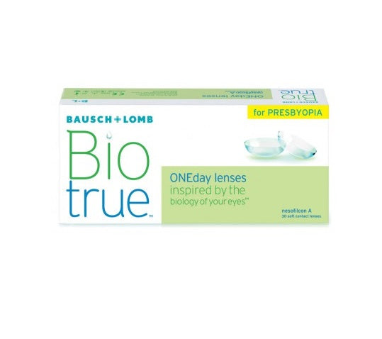 Bausch & Lomb BioTrue ONEday Lenses for Presbyopia MULTIFOCAL (30 lens in abox)
