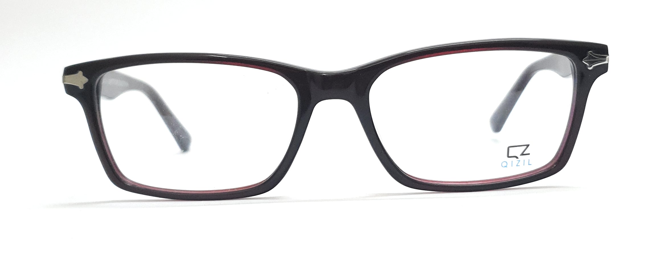 Stylish brown rectangle spectacles