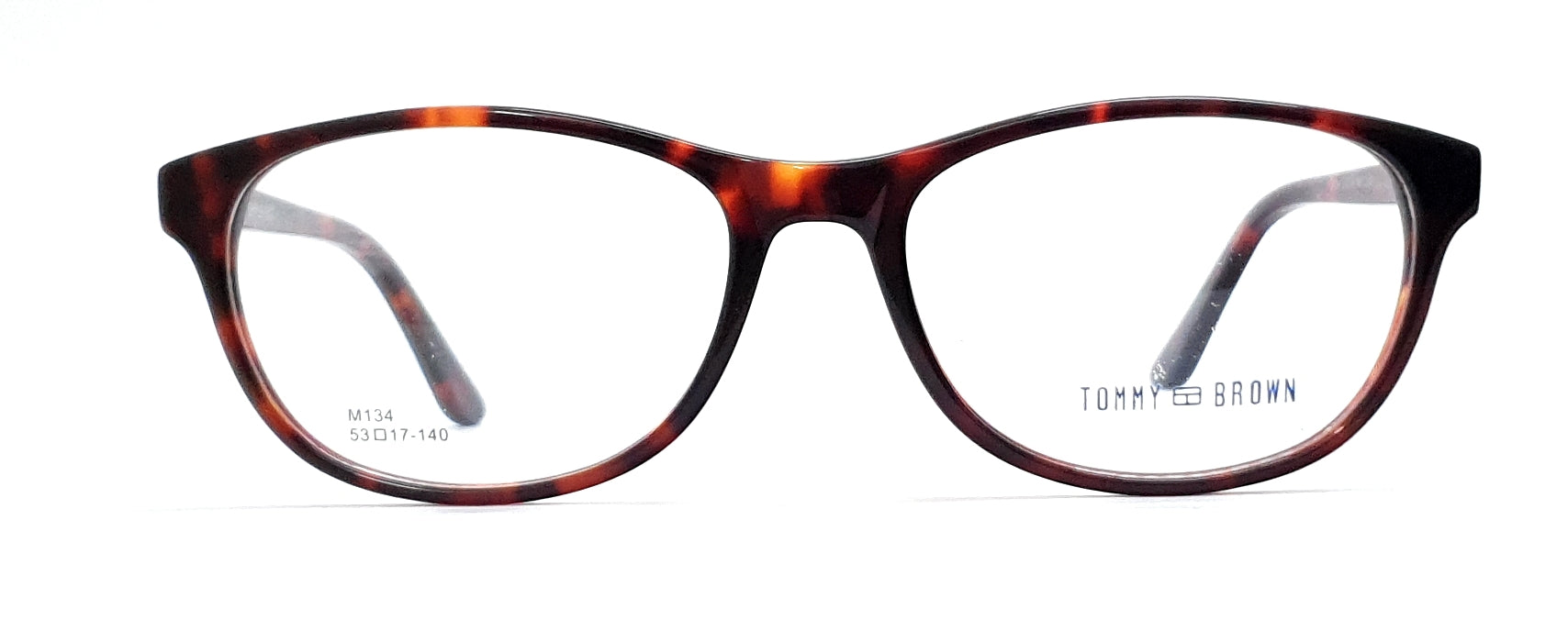 Tommy Brown Styles Eyeglasses M134 DA Brown Spectacle