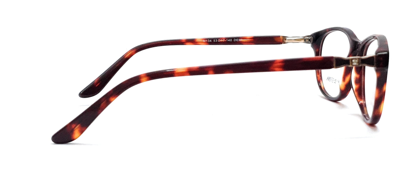 Tommy Brown Styles Eyeglasses M134 DA Brown Spectacle
