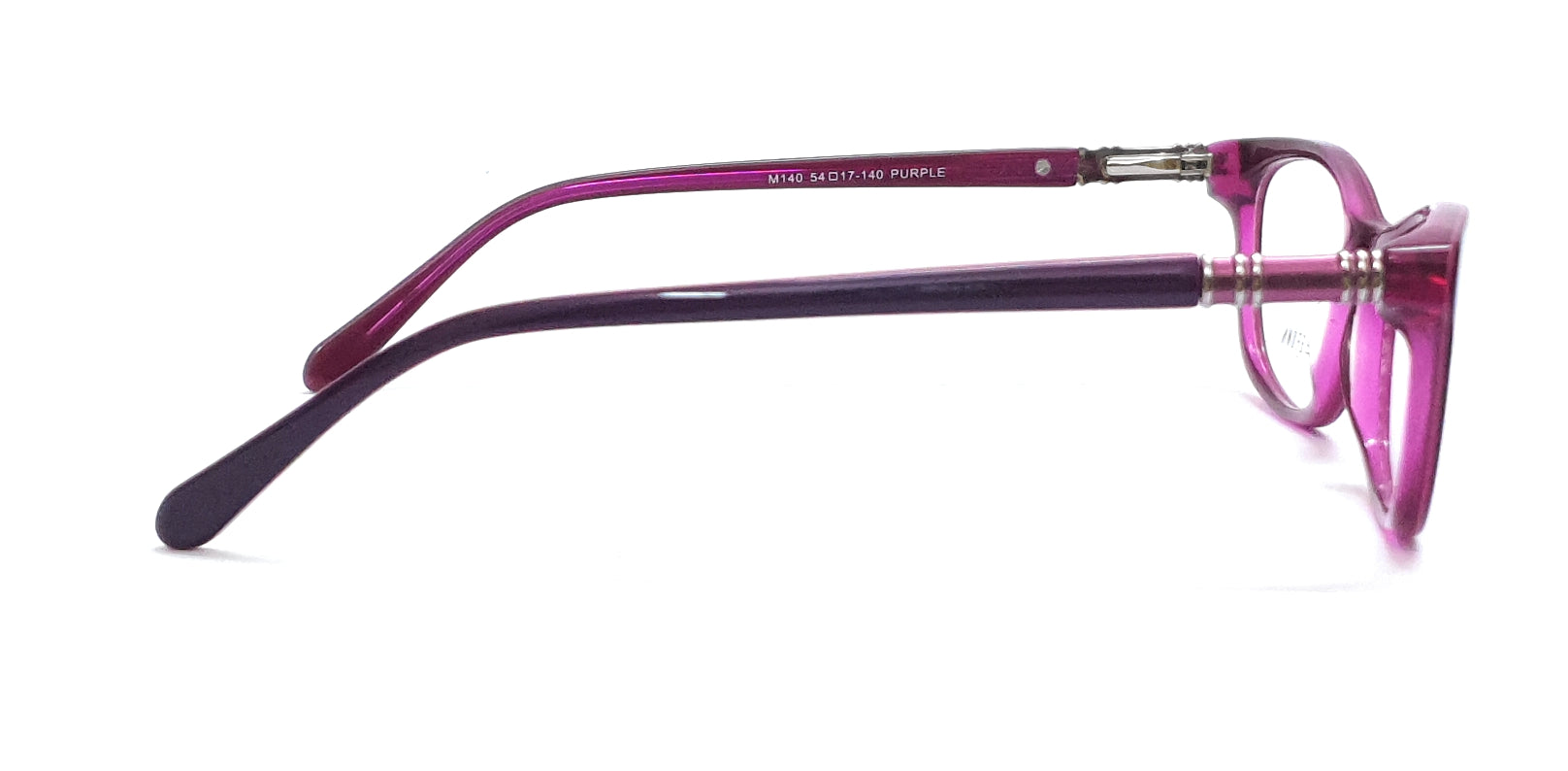 Tommy Brown Styles Eyeglasses M140 Purple Spectacle