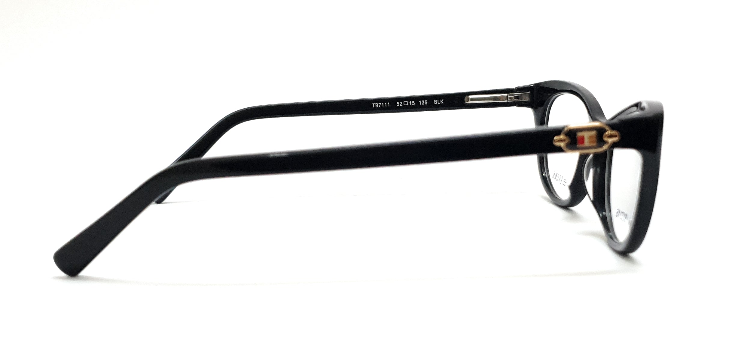 Tommy Brown Cateye Eyeglasses TB7111 Black