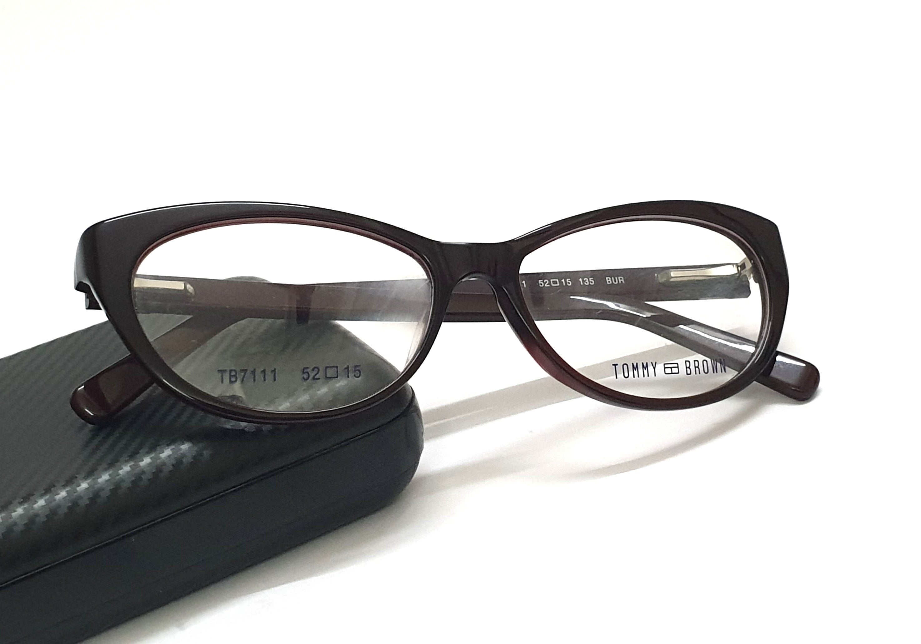 Tommy Brown Cateye Eyeglasses TB7111 Brown