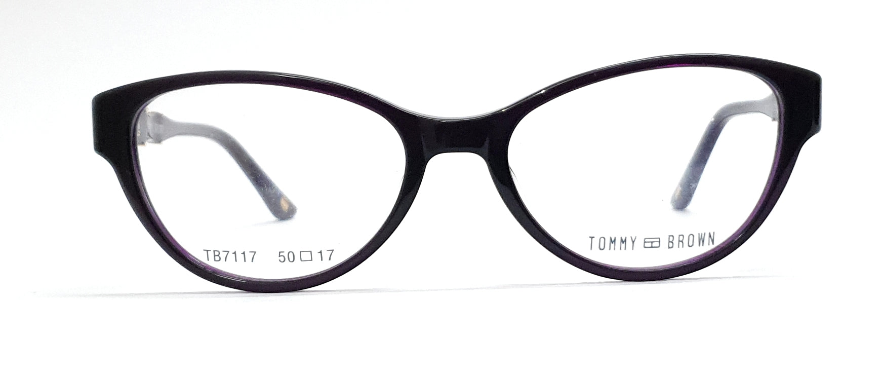 Tommy Brown Cateye Eyeglasses TB7117 Brown