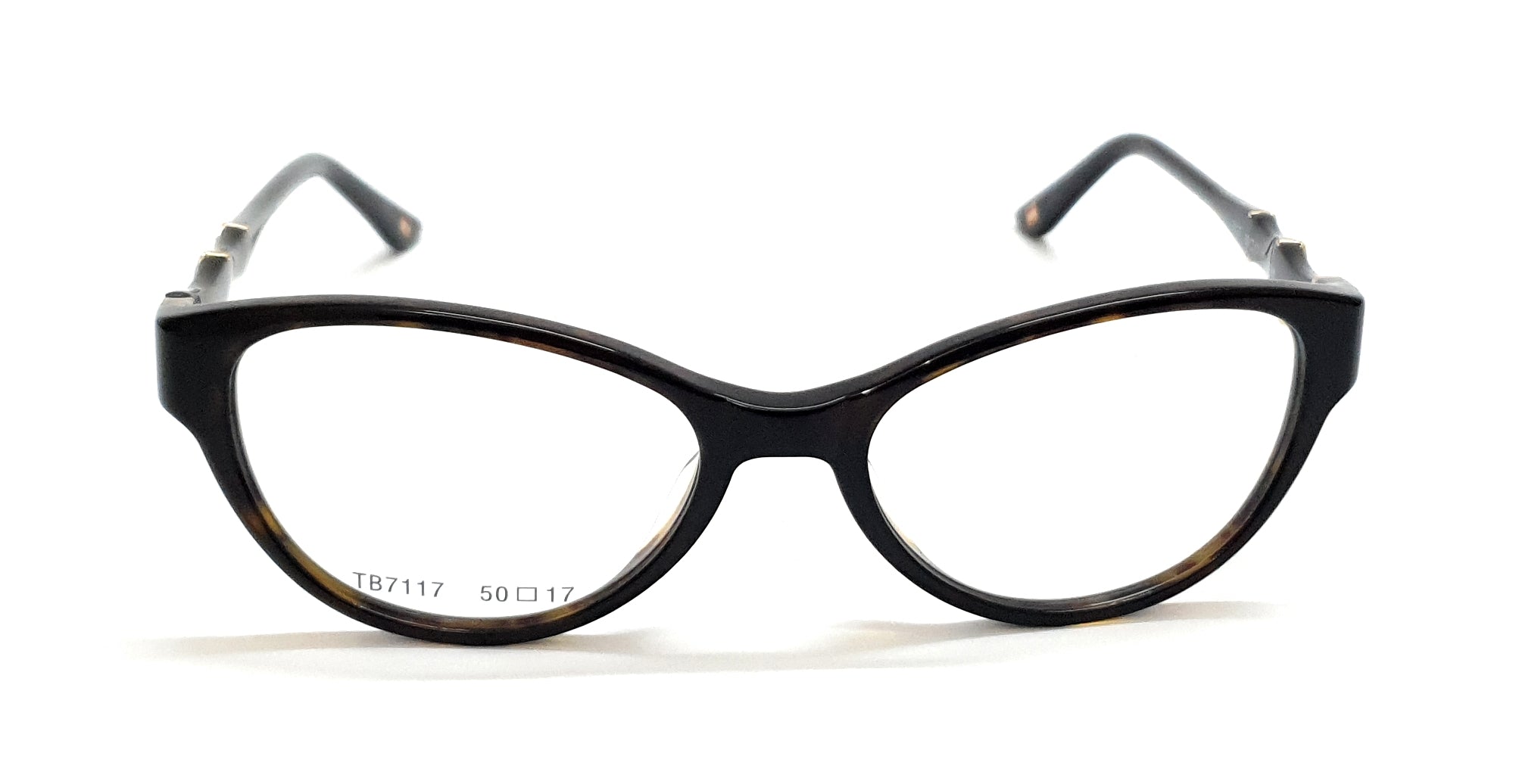 Tommy Brown Cateye Eyeglasses TB7117 DA-Brown