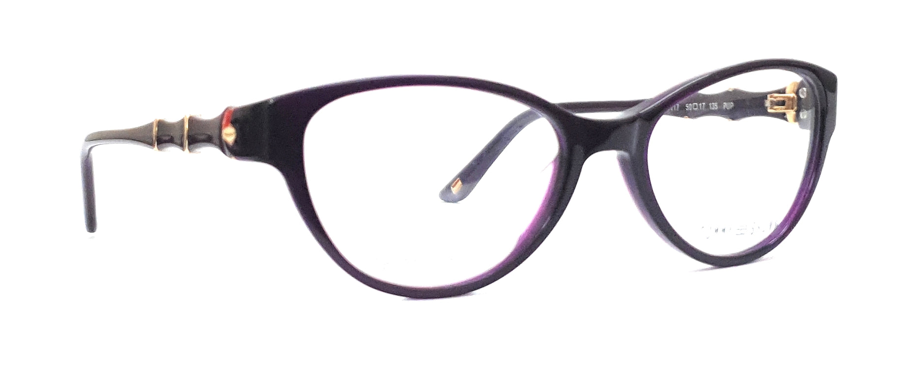 Tommy Brown Cateye Eyeglasses TB7117 Dark Purple