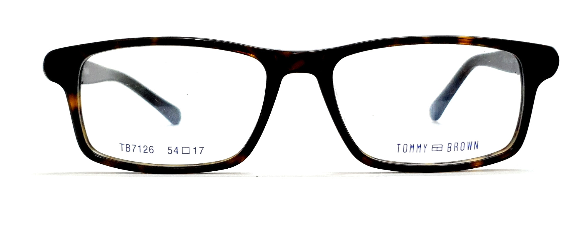 Rectangle Tommy Brown Eyeglasses TB7126 DA Brown