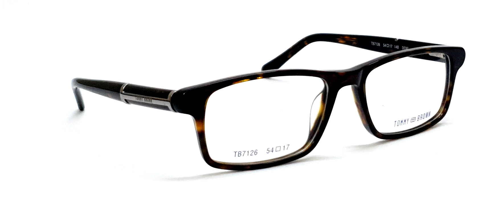 Rectangle Tommy Brown Eyeglasses TB7126 DA Brown