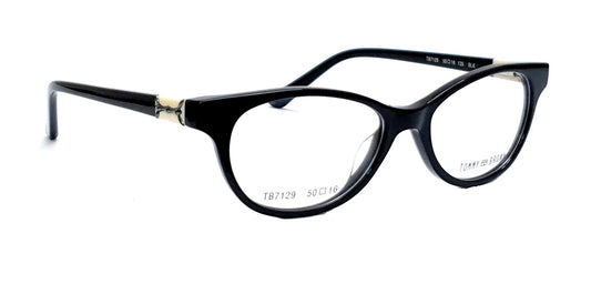 Tommy Brown Fashionable Cateye Spectacle TB7129 Black