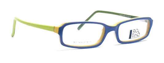 Rio Tino KIDS Rectangle Eyeglasses M-3714 Blue-Green Spectacle