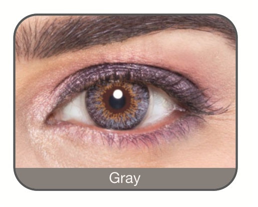 Affaires Color Yearly Contact Lenses Three Tone Gray Color  ( 2pcs in Pack )