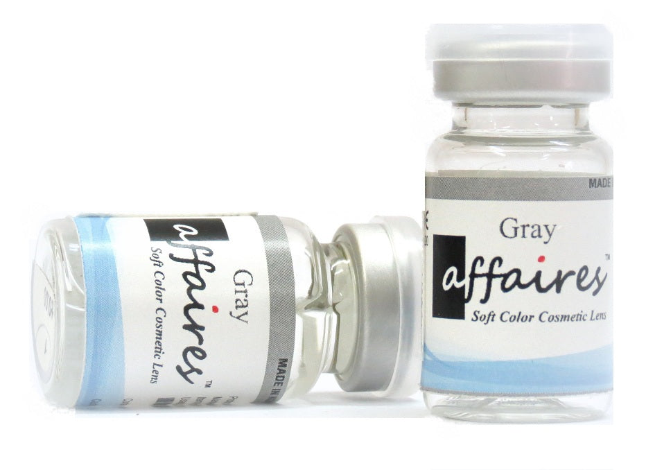 Affaires Color Yearly Contact Lenses Two Tone Gray