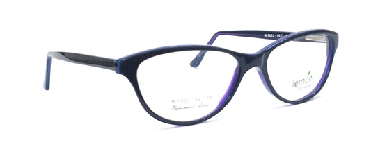 CatEye Eyeglasses Spectacle M-2002 with Power ANTI-GLARE-Reflective Glasses Blue VS-003