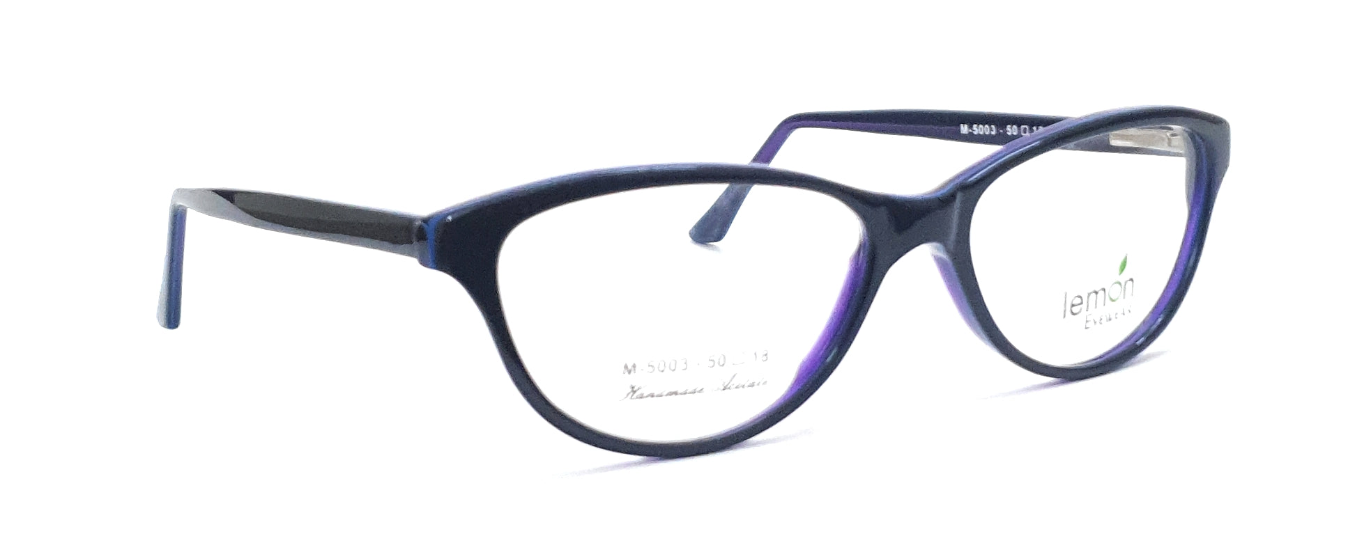 CatEye Eyeglasses Spectacle M-2002 with Power ANTI-GLARE-Reflective Glasses Blue VS-003