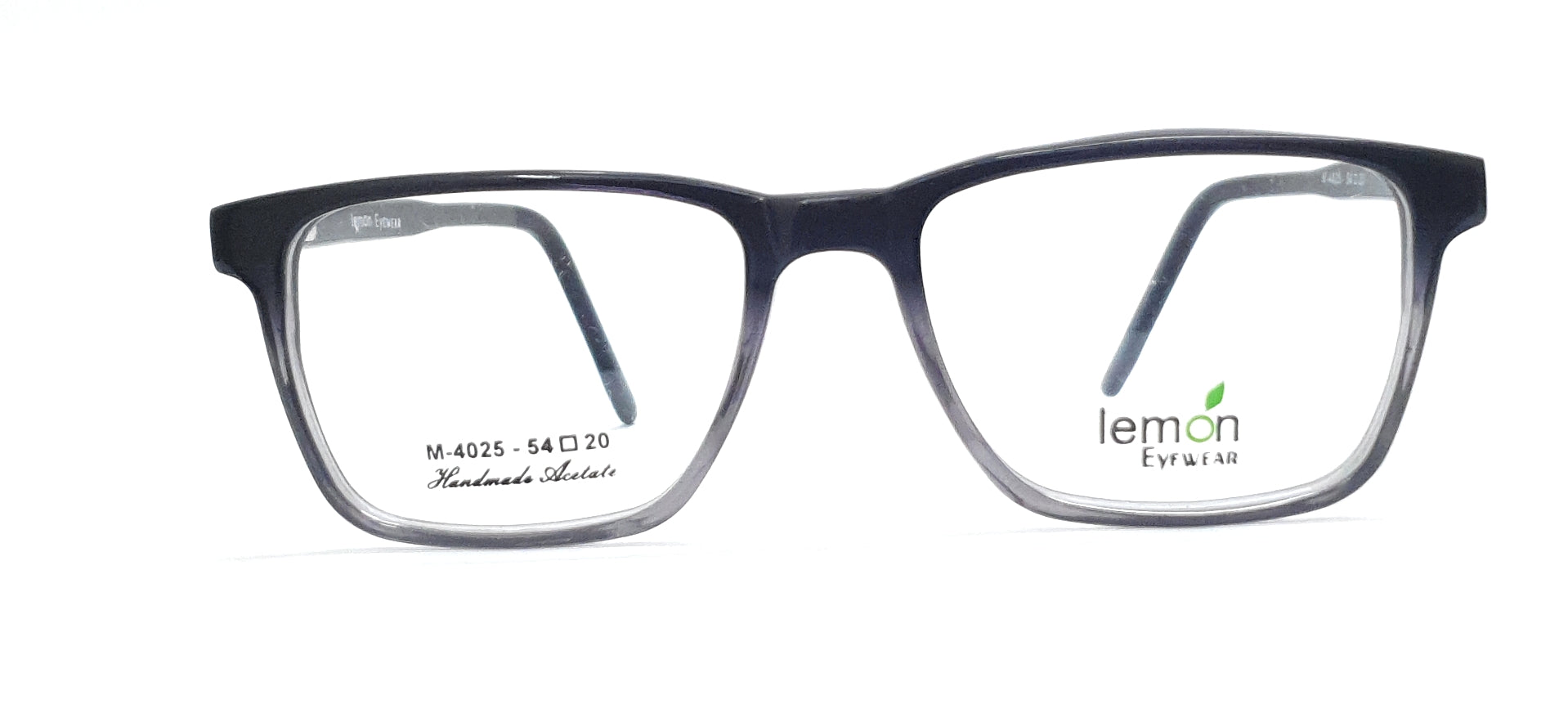 Rectangle Eyeglasses Spectacle M-4025 with Power ANTI-GLARE-Reflective Glasses Gradual black VS-007