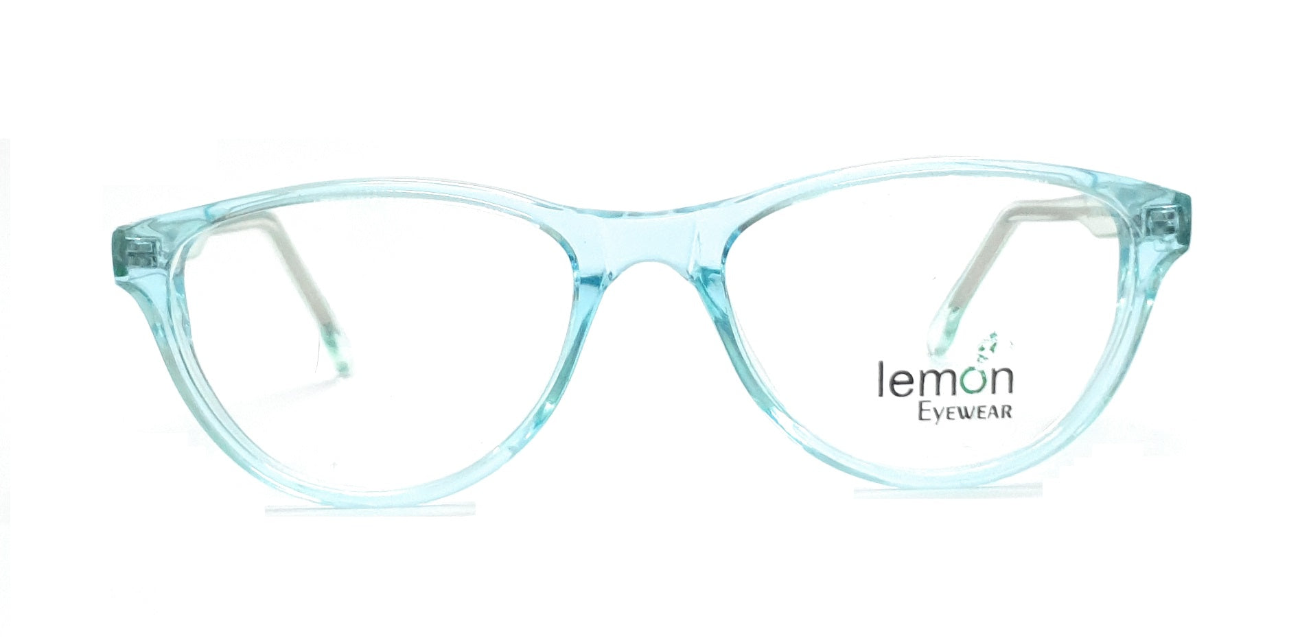 CatEye Eyeglasses Spectacle M-2002 with Power ANTI-GLARE-Reflective Glasses Transparent Green VS-004