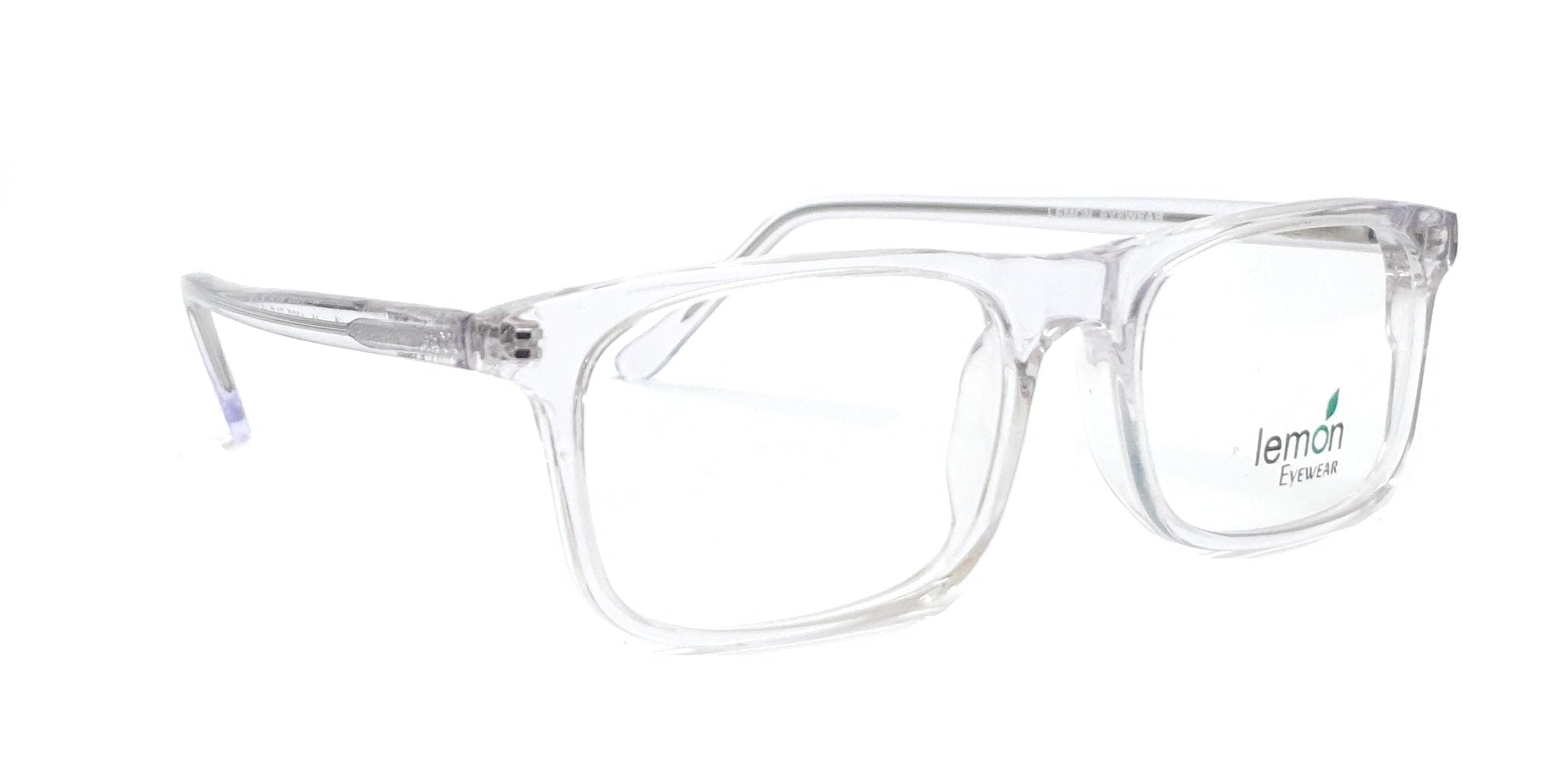 Rectangle Eyeglasses Spectacle M-1002 with Power ANTI-GLARE-Reflective Glasses Transparent VS-012