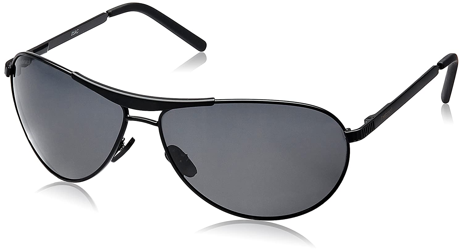 Fastrack Aviator unisex Sunglasses Black Frame M062BK1