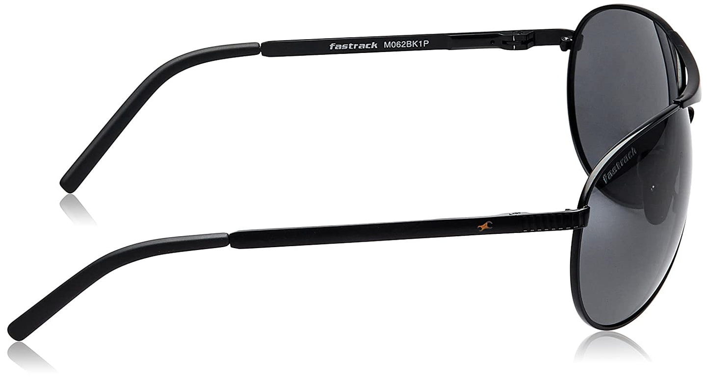 Fastrack Aviator unisex Sunglasses Black Frame M062BK1