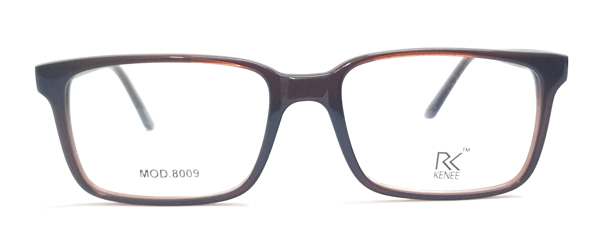 RK KENEE Rectangle Spectacle MOD 8009 Brown