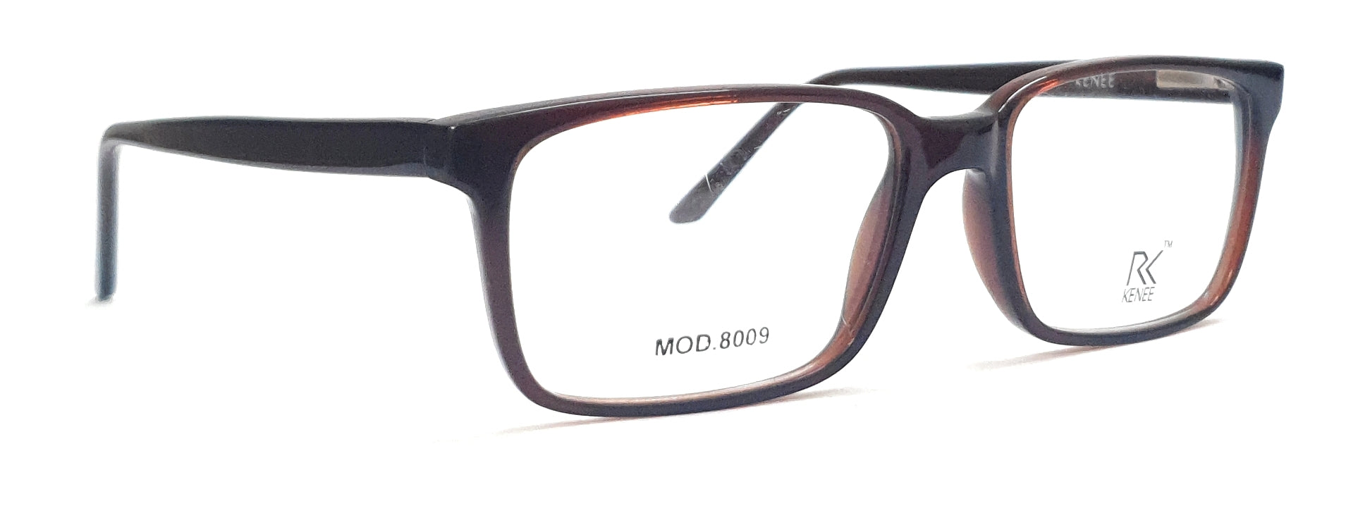 RK KENEE Rectangle Spectacle MOD 8009 Brown