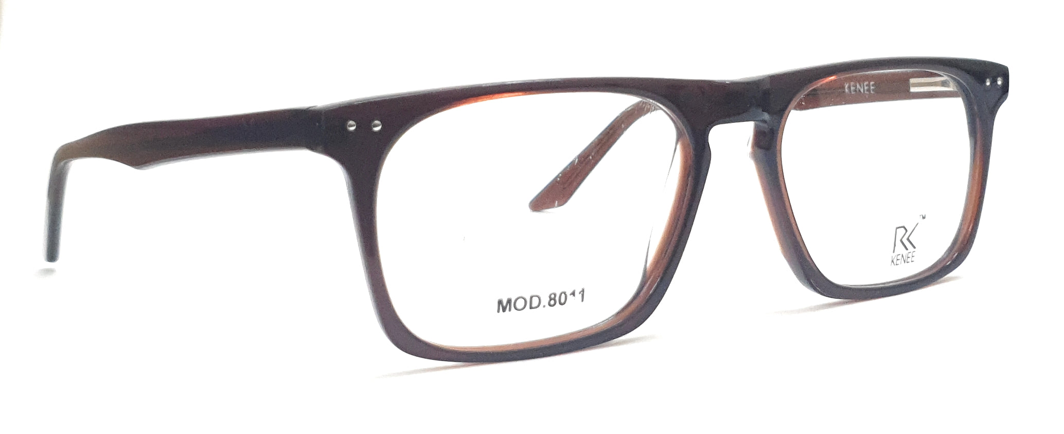 RK KENEE Rectangle Frame MOD 8011 Brown