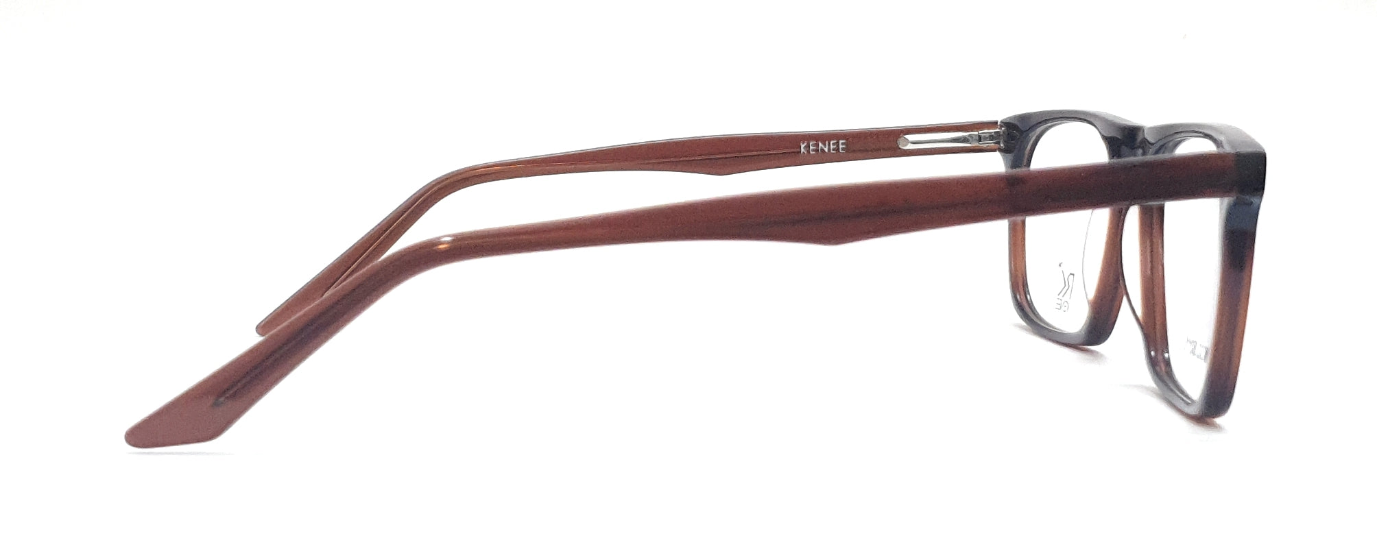 RK KENEE Rectangle Frame MOD 8011 Brown