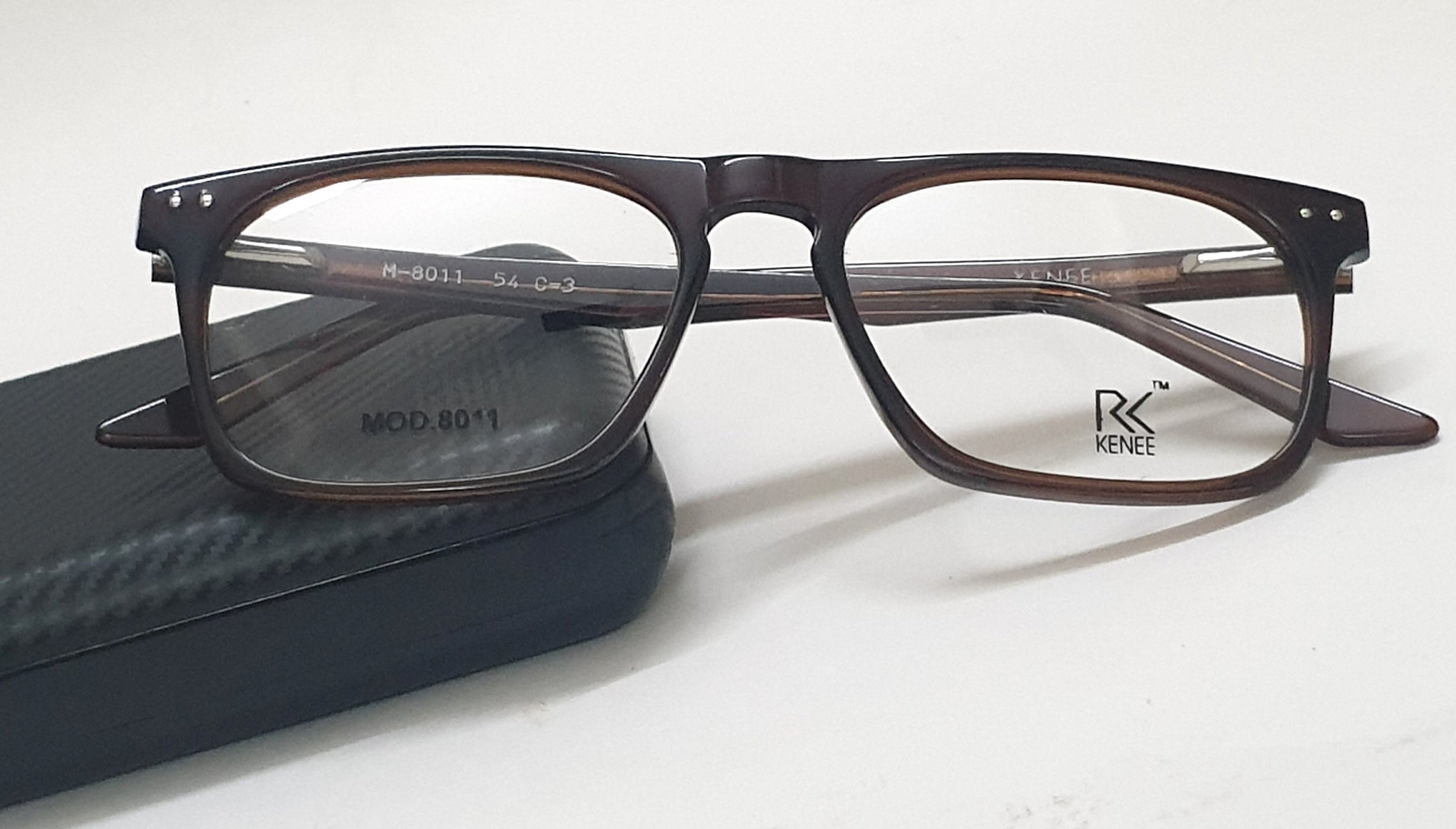 RK KENEE Rectangle Frame MOD 8011 Brown