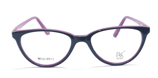 Cateye Eyeglasses RK KENEE MOD 8013 Black-Purple