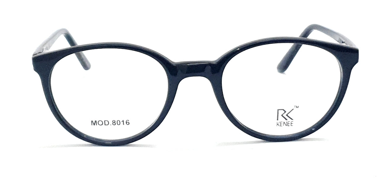 Round Eyeglasses RK KENEE MOD 8016 Black