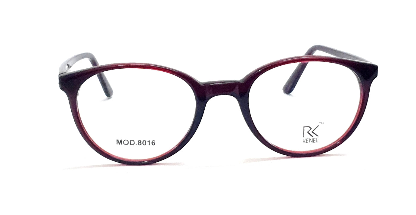 Round Eyeglasses RK KENEE MOD 8016 Brown