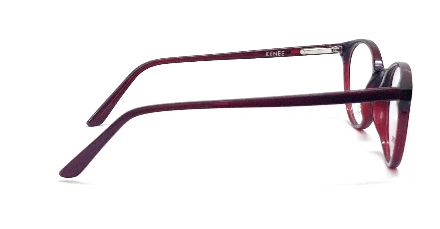 Round Eyeglasses RK KENEE MOD 8016 Brown