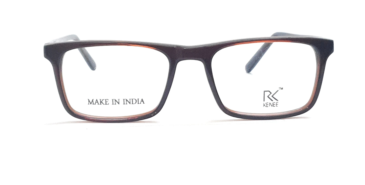 Rectangle Eyeglasses RK KENEE MOD 8019 Brown