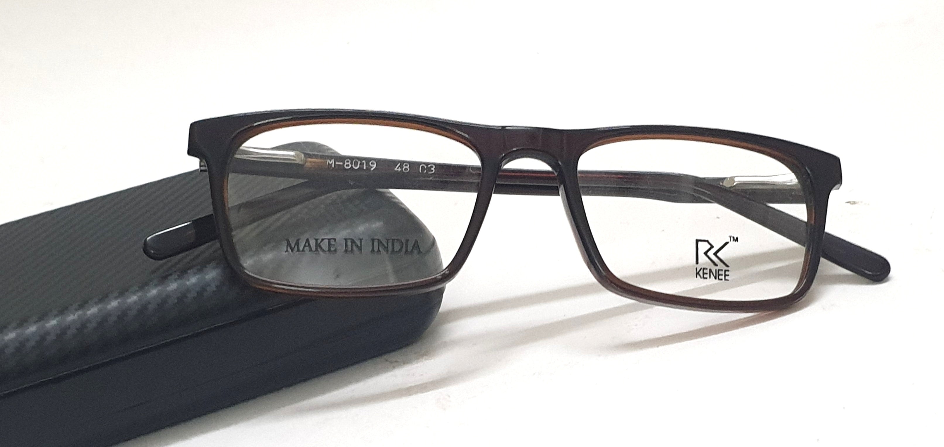 Rectangle Eyeglasses RK KENEE MOD 8019 Brown