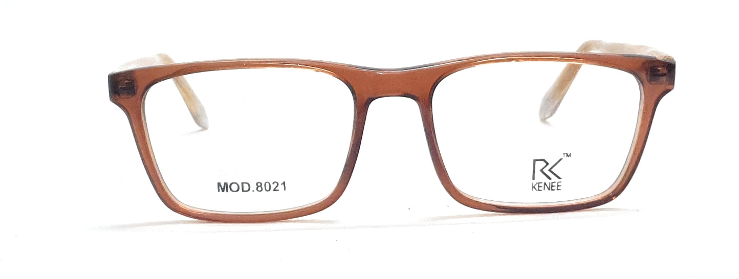 Rectangle Eyeglasses for Kids RK KENEE MOD 8021 Brown