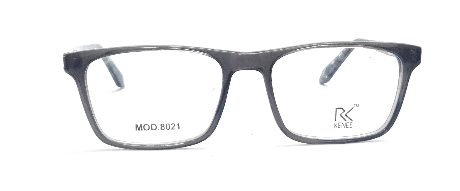 Rectangle eyeglasses for kids RK Kenee Mod 8021 light grey