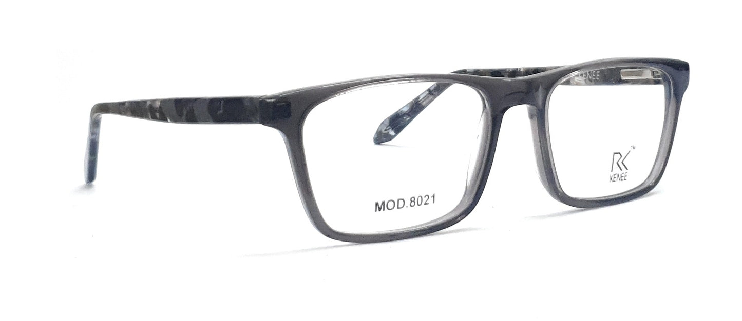 Rectangle Eyeglasses for Kids RK KENEE MOD 8021 Light Grey