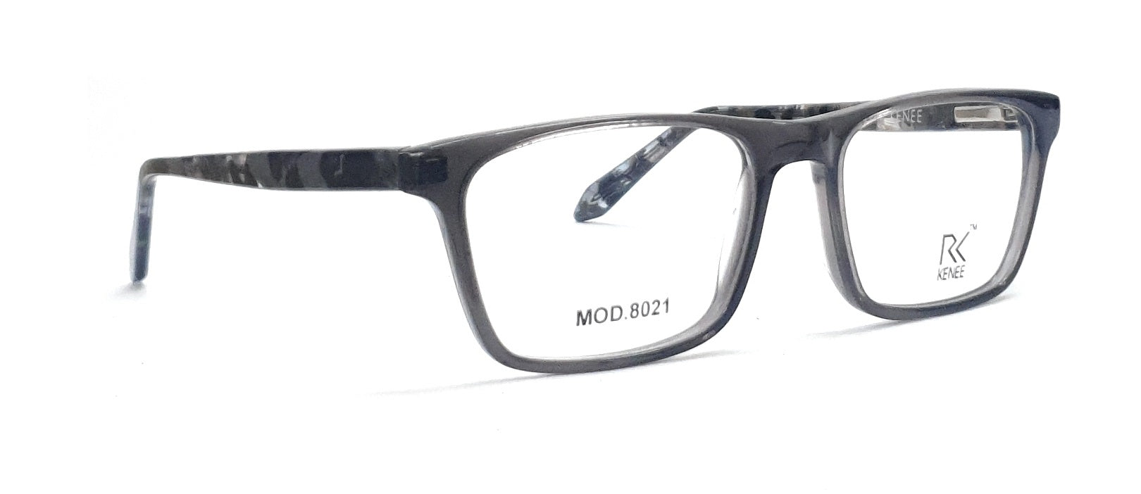 Rectangle eyeglasses for kids RK Kenee Mod 8021 light grey