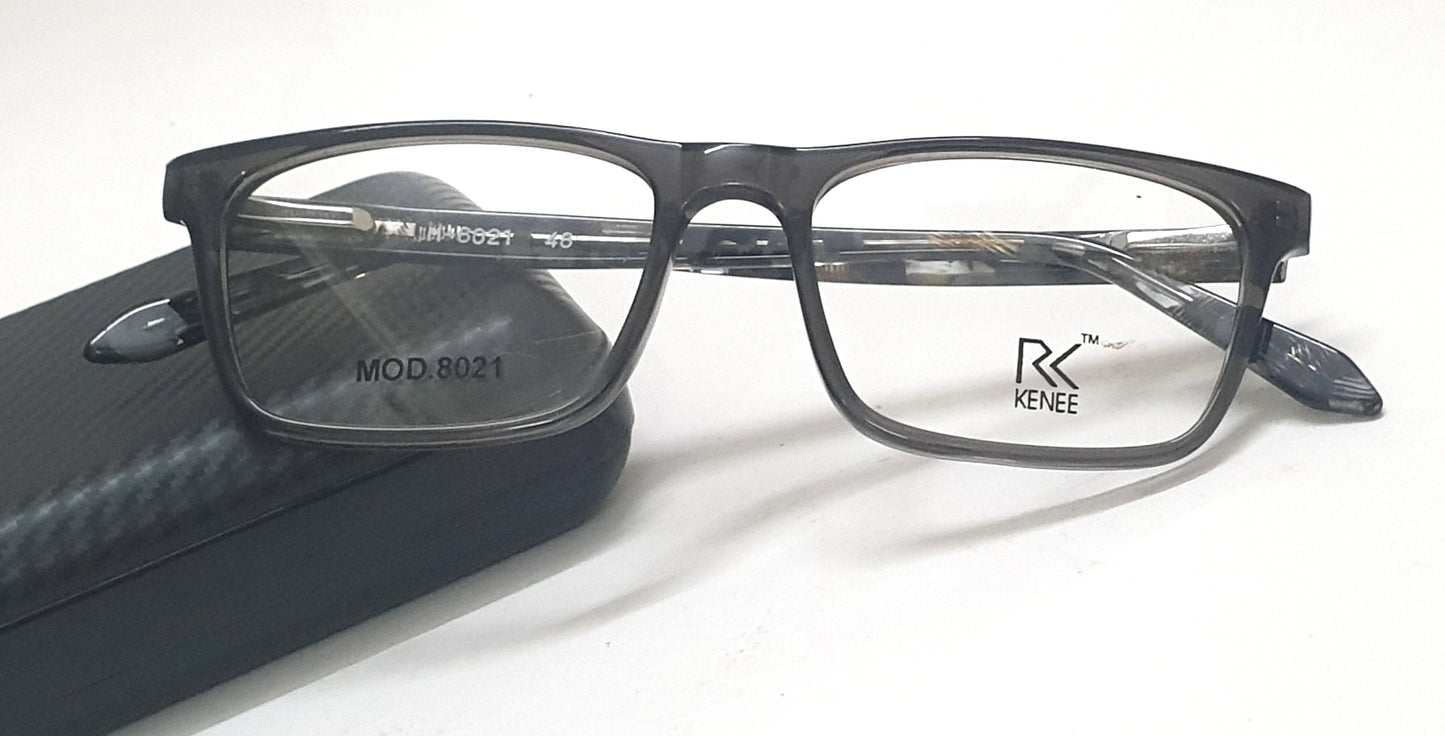 Rectangle Eyeglasses for Kids RK KENEE MOD 8021 Light Grey