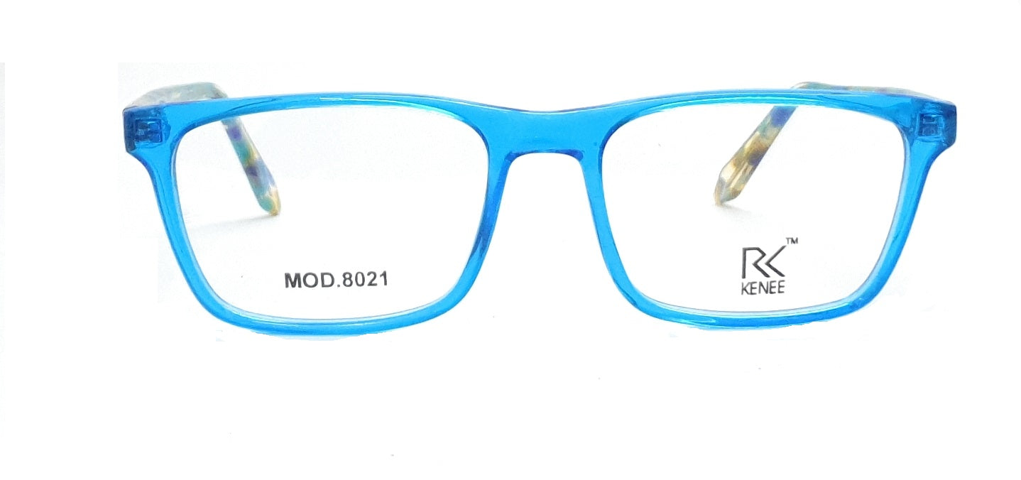 Rectangle Eyeglasses for Kids RK KENEE MOD 8021 Sky Blue