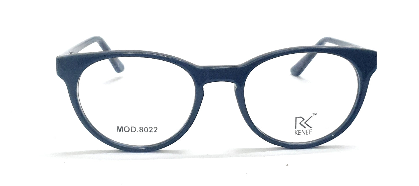 Round Shape Eyeglasses for Kids RK KENEE MOD 8022 Black