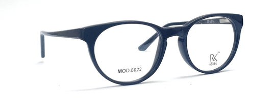 Round Shape Eyeglasses for Kids RK KENEE MOD 8022 Black