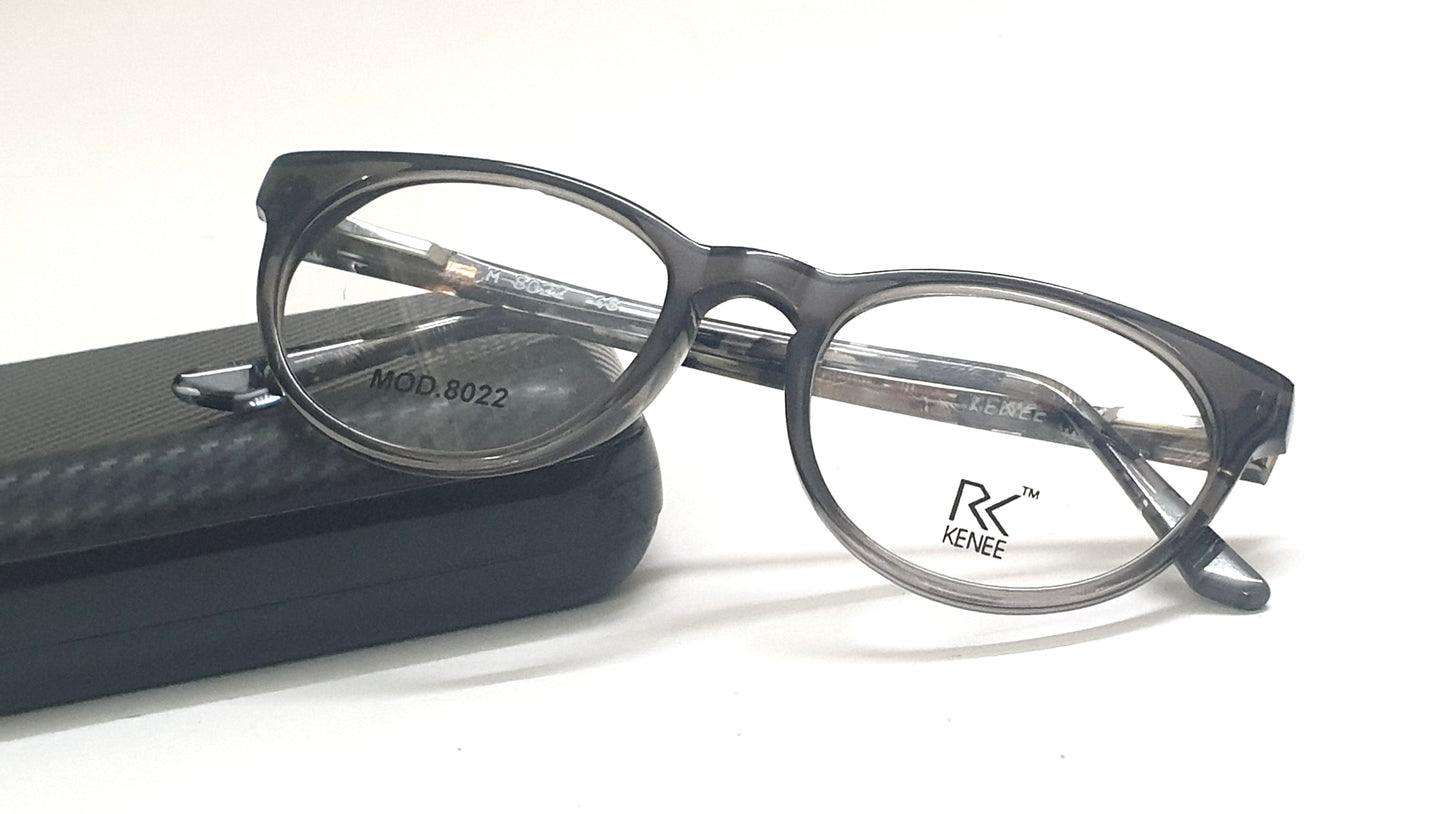 Round Shape Eyeglasses for Kids RK KENEE MOD 8022 Light Grey