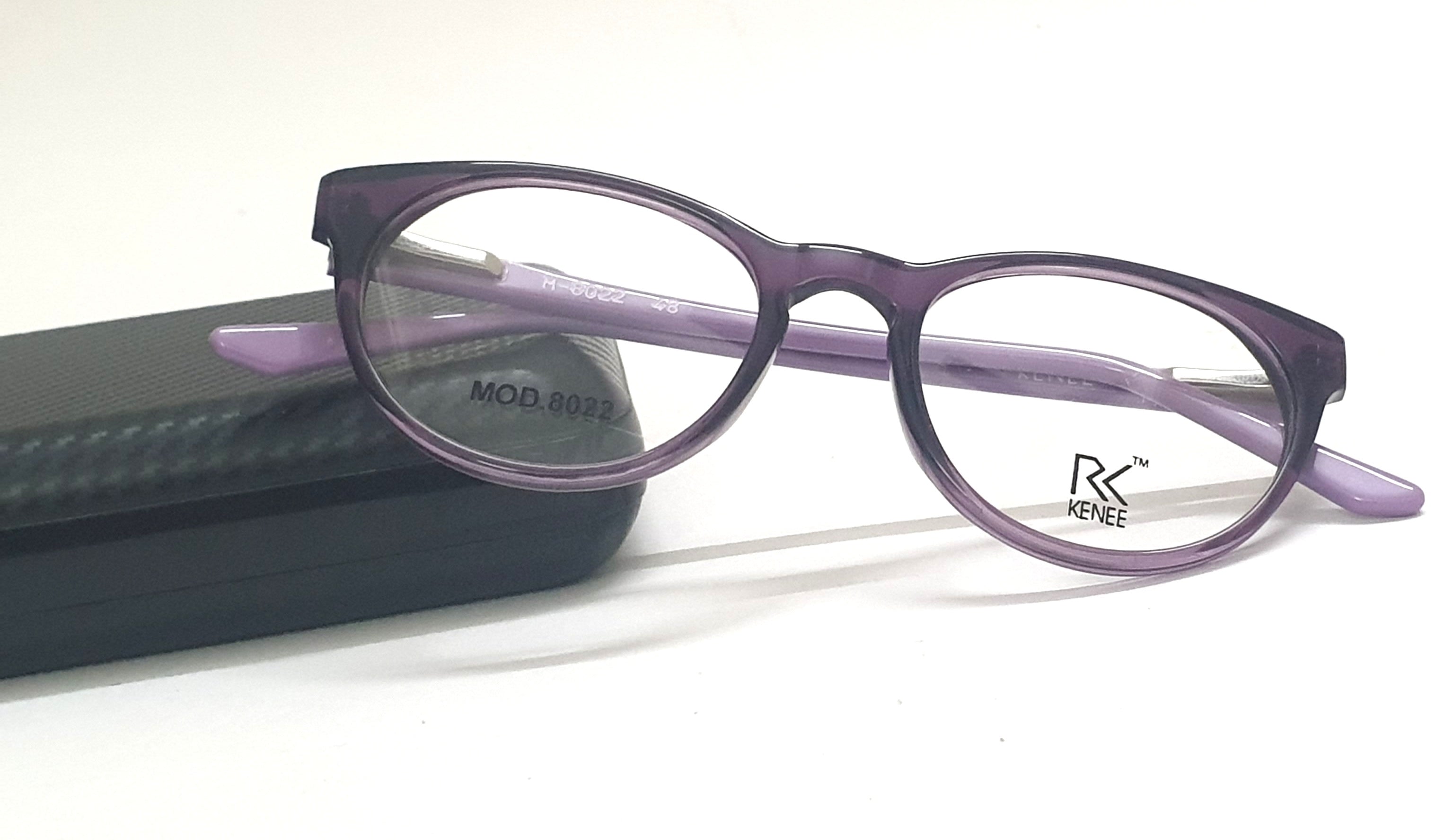 Round Shape Eyeglasses for Kids RK KENEE MOD 8022 Light Purple