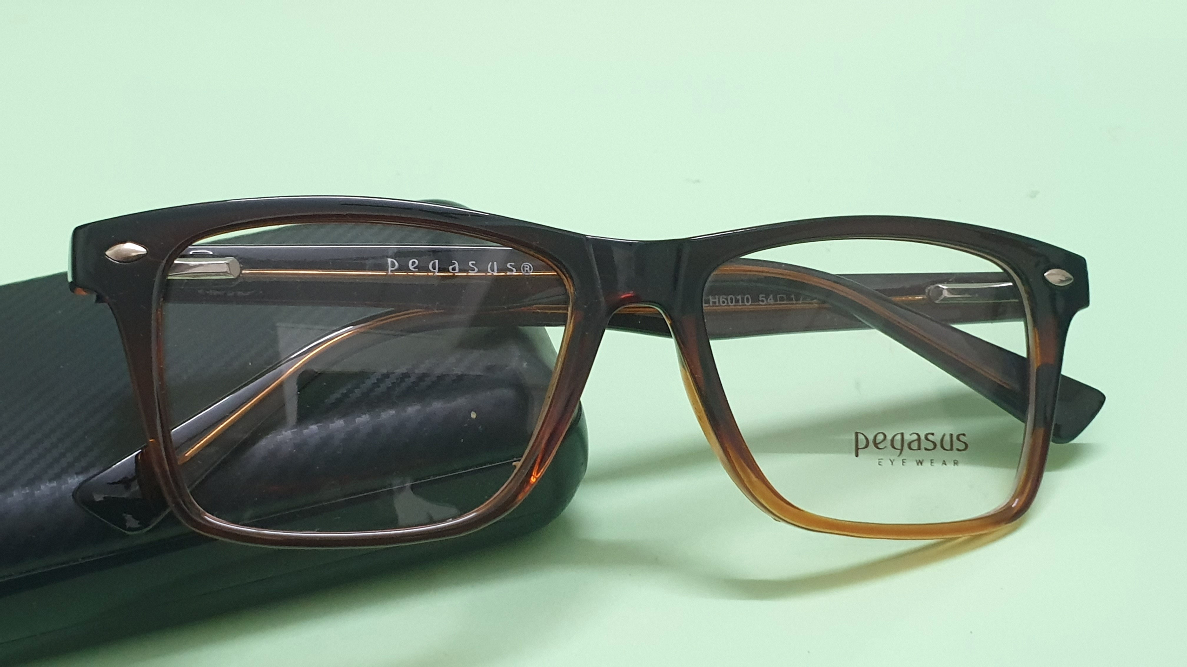 Pegasus Wayfarer eyeglasses LH6010 gradual brown