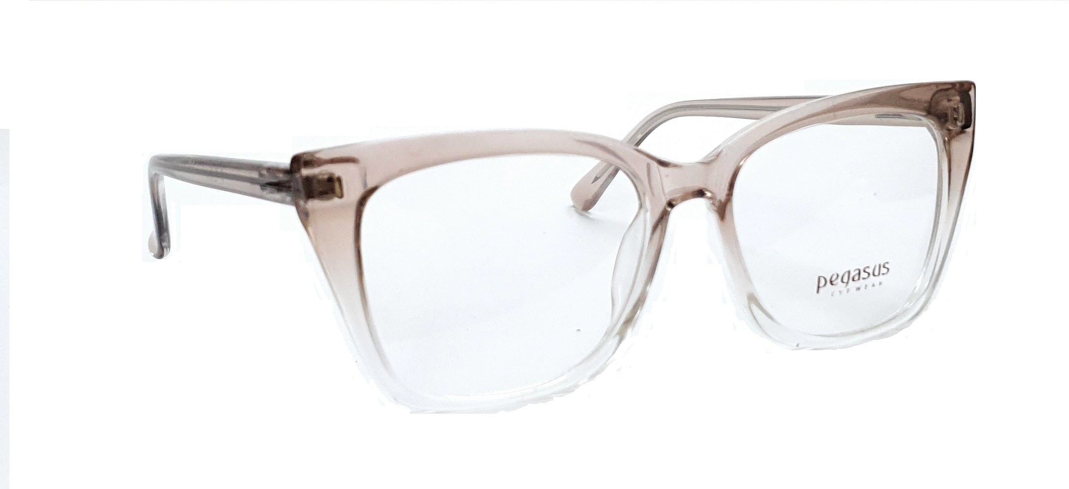 Gradual brown spectacle glasses