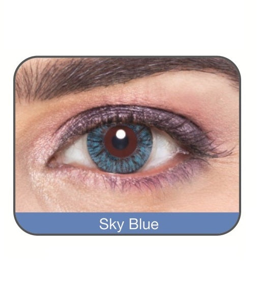 Affaires Sky Blue Contact Lenses